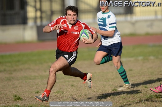 2014-11-02 CUS PoliMi Rugby-ASRugby Milano 0459